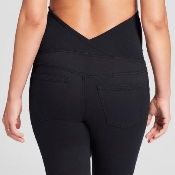 Isabel Maternity Black Skinny Jeans Size L - Picture 4 of 8